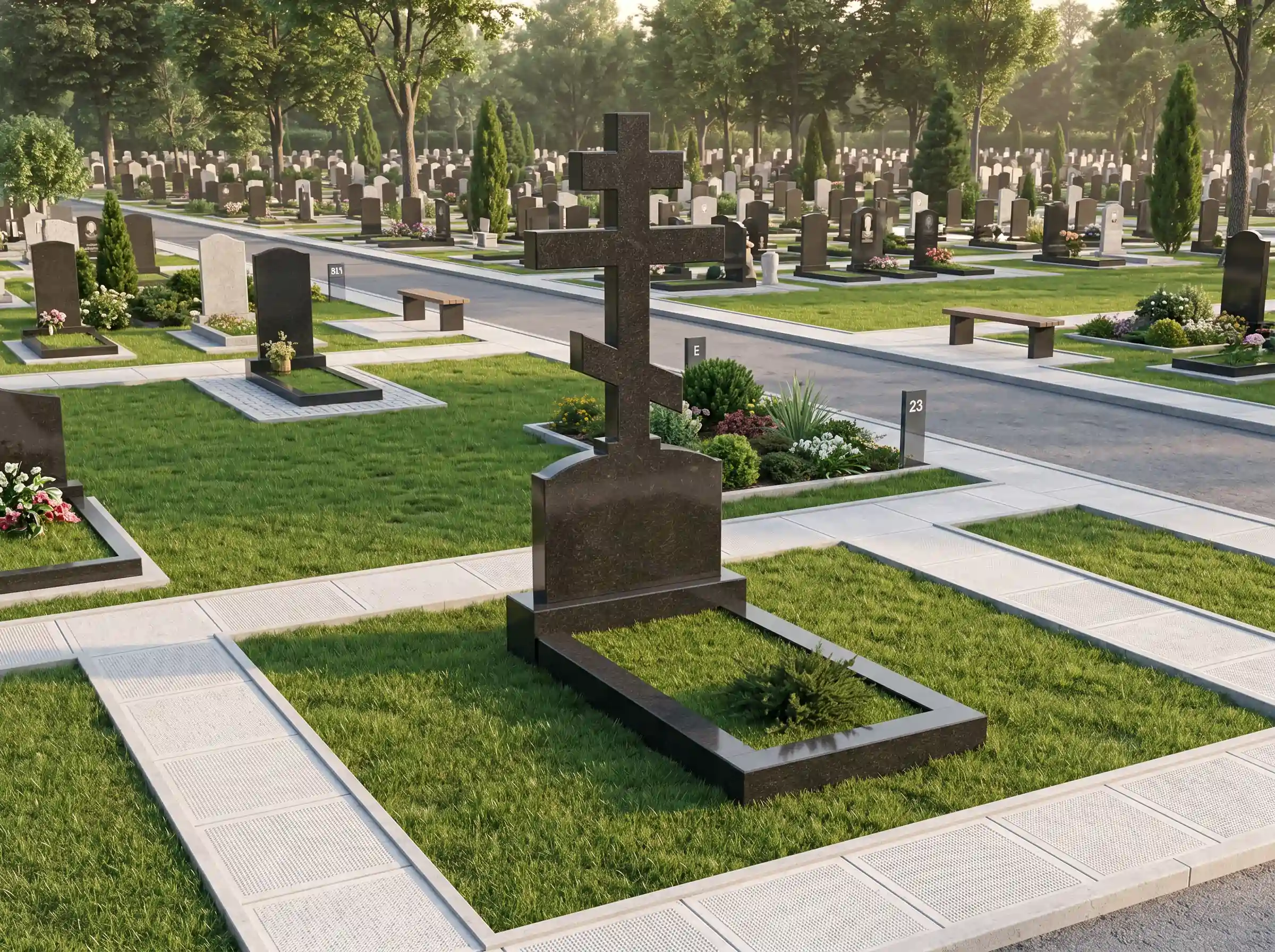 Стели та хрести