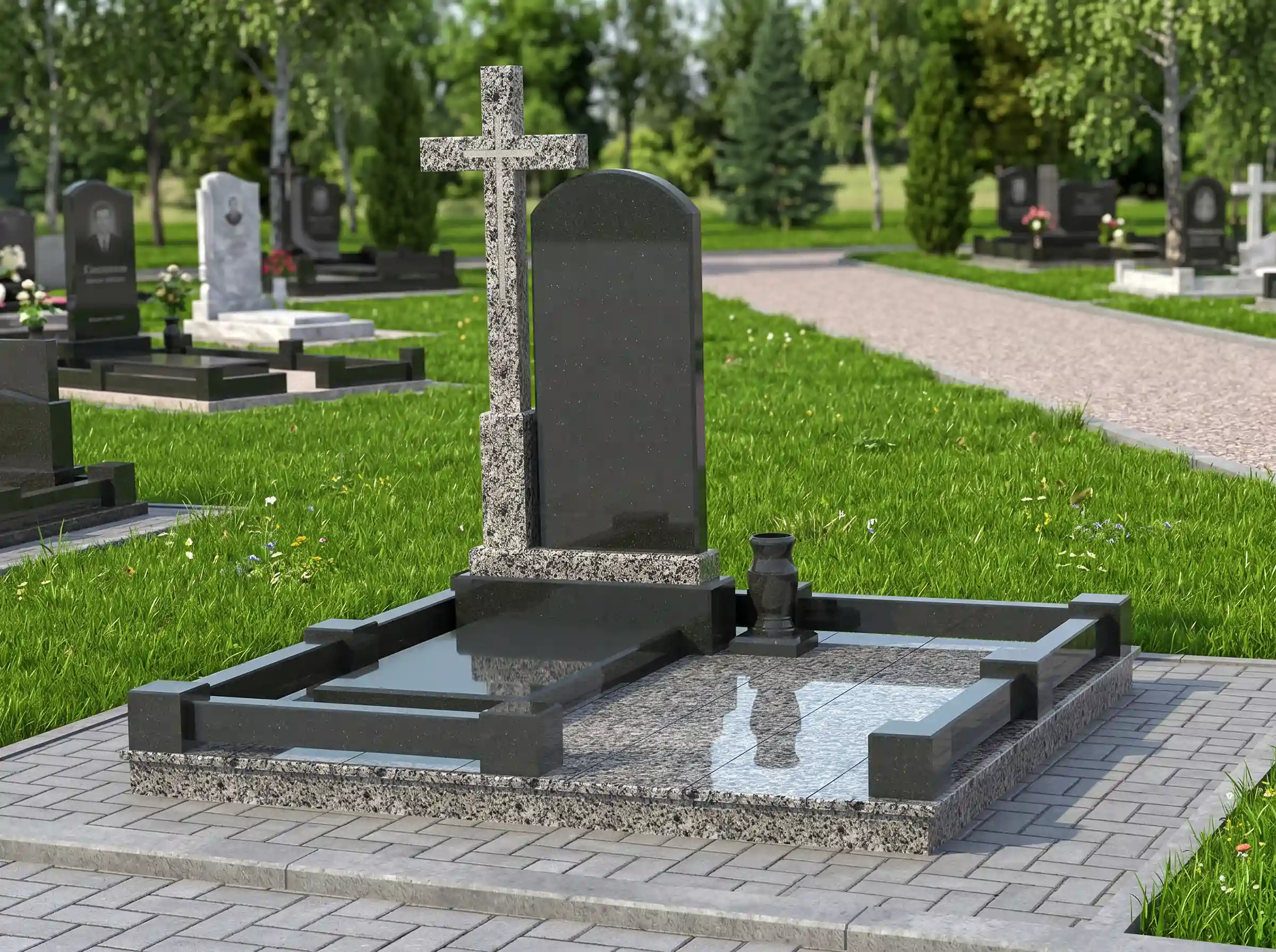 Стели та хрести